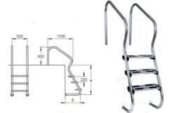 Flexinox Easy Access Zwembadtrap 3-treden AISI 316 8 Flexinox Easy Access Zwembadtrap 3-treden AISI 316 -Zodiac Zwembaden Winkel flexinox easy access zwembadtrap 3 treden aisi 316 2