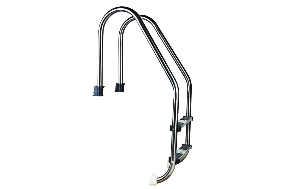 Flexinox Wijd Model Zwembadtrap 2-treden AISI-304 3 Flexinox Wijd Model Zwembadtrap 2-treden AISI-304