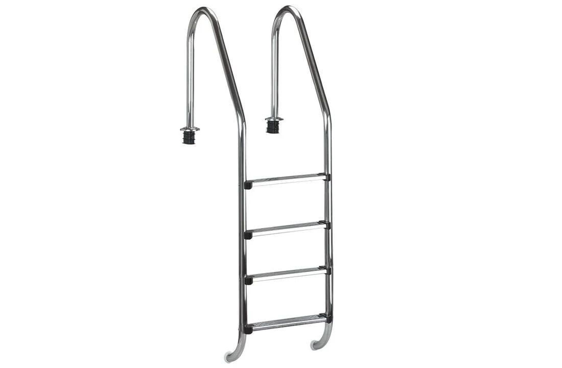 Flexinox Wijd Model Zwembadtrap 4-treden AISI-316 3 Flexinox Wijd Model Zwembadtrap 4-treden AISI-316