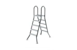 Flexinox Zwembadtrap A-Frame 4 + 4 Treden AISI 304