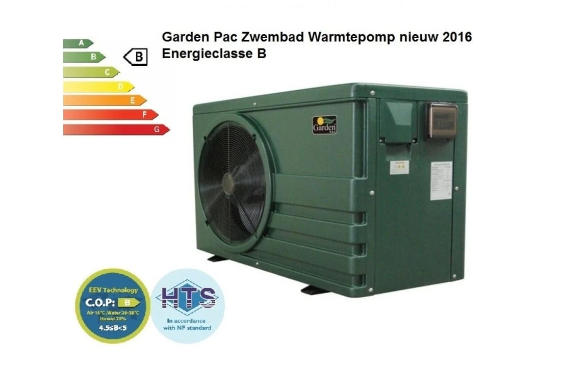 Garden PAC Garden Pac Inverter R3217.3kW 220v 40-75m3 Zwembad Warmtepomp 5 Garden PAC Garden Pac Inverter R3217.3kW 220v 40-75m3 Zwembad Warmtepomp - Afbeelding 3