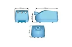 Genesis Genesis Spa Air Blower G90 - 900W + Verwarmde Lucht (meest Voorkomende Model) 7 Genesis Genesis Spa Air Blower G90 - 900W + Verwarmde Lucht (meest Voorkomende Model) -Zodiac Zwembaden Winkel genesis genesis spa air blower g90 900w verwarmde 1