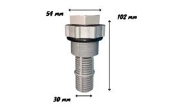 Hayward Hayward En Kripsol Filter - Aftapplug / Drain Clamp Plug -Zodiac Zwembaden Winkel hayward hayward en kripsol filter aftapplug drain 3