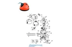 Hayward Hayward Magic Clean Pod Screw Kit -Zodiac Zwembaden Winkel hayward hayward magic clean pod screw kit 2