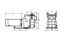 Hayward Hayward Max Flo Zwembadpomp 13m3/u 380v 1 Pk-krachtstroom 7 Hayward Hayward Max Flo Zwembadpomp 13m3/u 380v 1 Pk-krachtstroom -Zodiac Zwembaden Winkel hayward hayward max flo zwembadpomp 13m3 u 380v 1 2