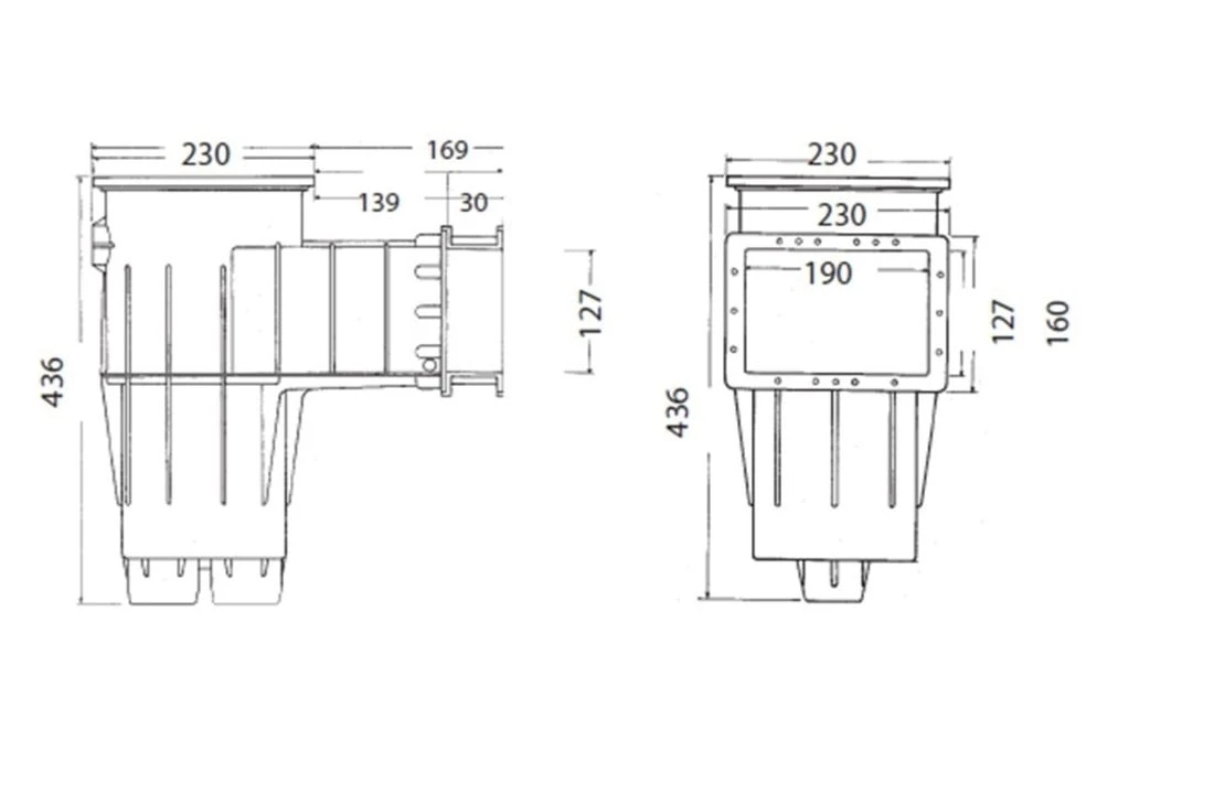 Hayward Hayward Skimmer Premium / Cofies Zandkleur Voor Liner Zwembaden Kleine Opening 4 Hayward Hayward Skimmer Premium / Cofies Zandkleur Voor Liner Zwembaden Kleine Opening - Afbeelding 2