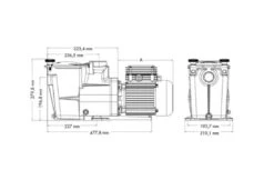 Hayward Hayward Super Pump Zwembadpomp- Diverse Varianten -Zodiac Zwembaden Winkel hayward hayward super pump zwembadpomp diverse var 2