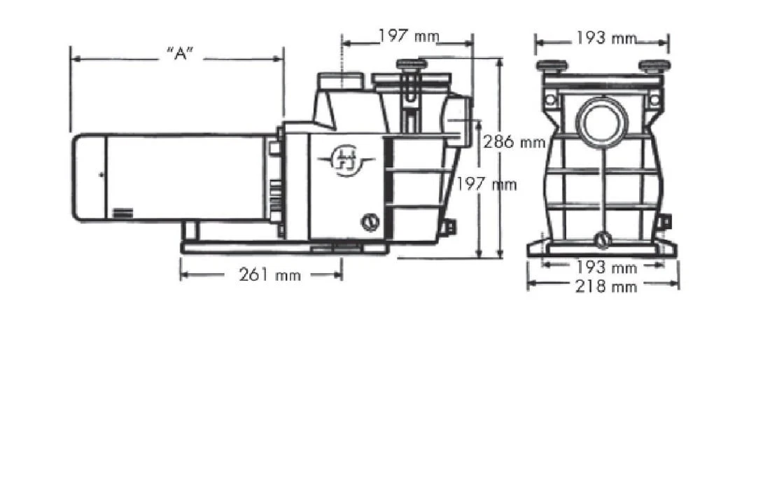 Hayward Hayward Superpool Zwembadpomp 230v 13m3 4 Hayward Hayward Superpool Zwembadpomp 230v 13m3 - Afbeelding 2