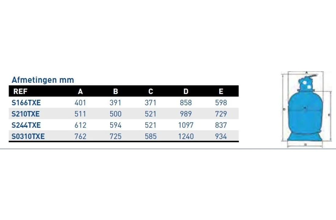 Hayward Hayward Topmount Zwembadfilter 4 Hayward Hayward Topmount Zwembadfilter - Afbeelding 2