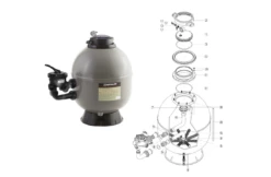 HL/TL Filterdeksel Twist Lock -Zodiac Zwembaden Winkel hl tl filterdeksel twist lock 4