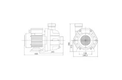 Jet Vag Jet Vag Junior PRO Jetstream 3PK 220V Met Afstandsbediening -Zodiac Zwembaden Winkel jet vag jet vag junior pro jetstream 3pk 220v met 3