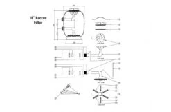 Lacron Lacron Zandfilter Hi Rate 9m3 7 Lacron Lacron Zandfilter Hi Rate 9m3 -Zodiac Zwembaden Winkel lacron lacron zandfilter hi rate 9m3 2