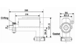 LX LX H30-R1 3.0KW 1.5 Inch Spa Heater (recht Model) -Zodiac Zwembaden Winkel lx lx h30 r1 30kw 15 inch spa heater recht model 3