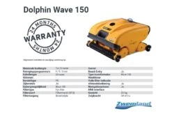 Maytronics Dolphin Dolphin Wave 150 Zwembadrobot -Zodiac Zwembaden Winkel maytronics dolphin dolphin wave 150 zwembadrobot 1