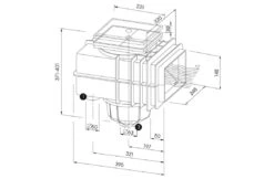 MTS MTS V20 V10 Skimmerdeksel In ABS -Zodiac Zwembaden Winkel mts mts v20 v10 skimmerdeksel in abs 5