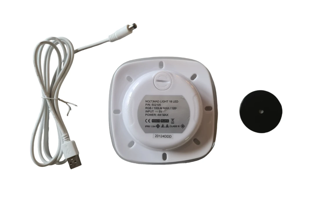 No(t)madNo(t)mad Schijnwerper 18led Wit Licht 7 No(t)madNo(t)mad Schijnwerper 18led Wit Licht - Afbeelding 5