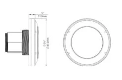 PAL Lightning PAL Lightning Brite Medium RGB 6W LED -Zodiac Zwembaden Winkel pal lightning pal lightning brite medium rgb 6w le 3