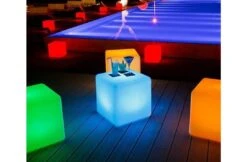 Poolstyle Lichtgevende Kubustafel - RGB LED -Zodiac Zwembaden Winkel poolstyle lichtgevende kubustafel rgb led 4
