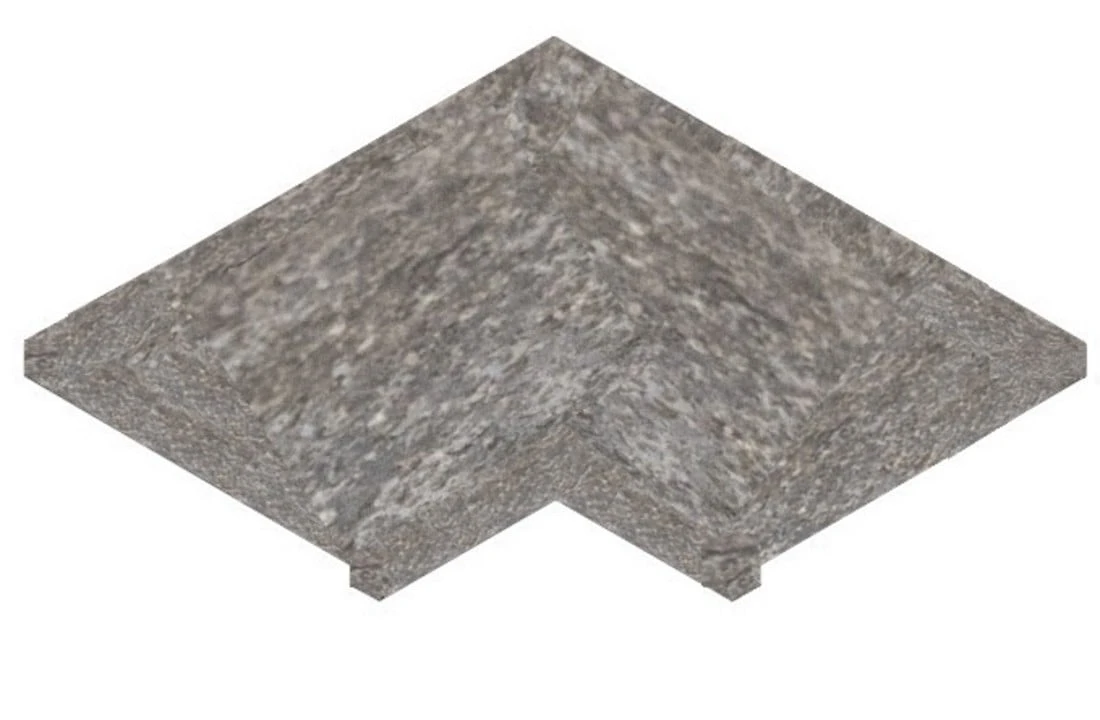 Terato Binnenhoek Belgische Blauwe Hardsteen Gebrand Rechte Neus 3 Terato Binnenhoek Belgische Blauwe Hardsteen Gebrand Rechte Neus