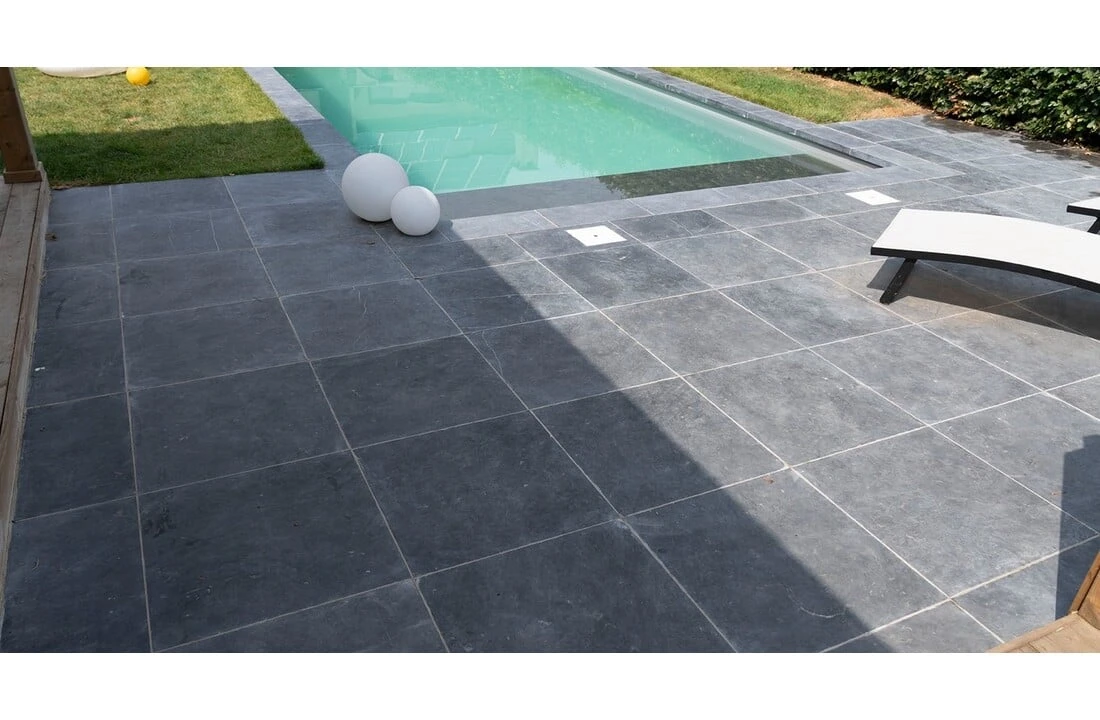 Terato Randsteen Rechte Neus - Asian Blue Geschuurd 4 Terato Randsteen Rechte Neus - Asian Blue Geschuurd - Afbeelding 2