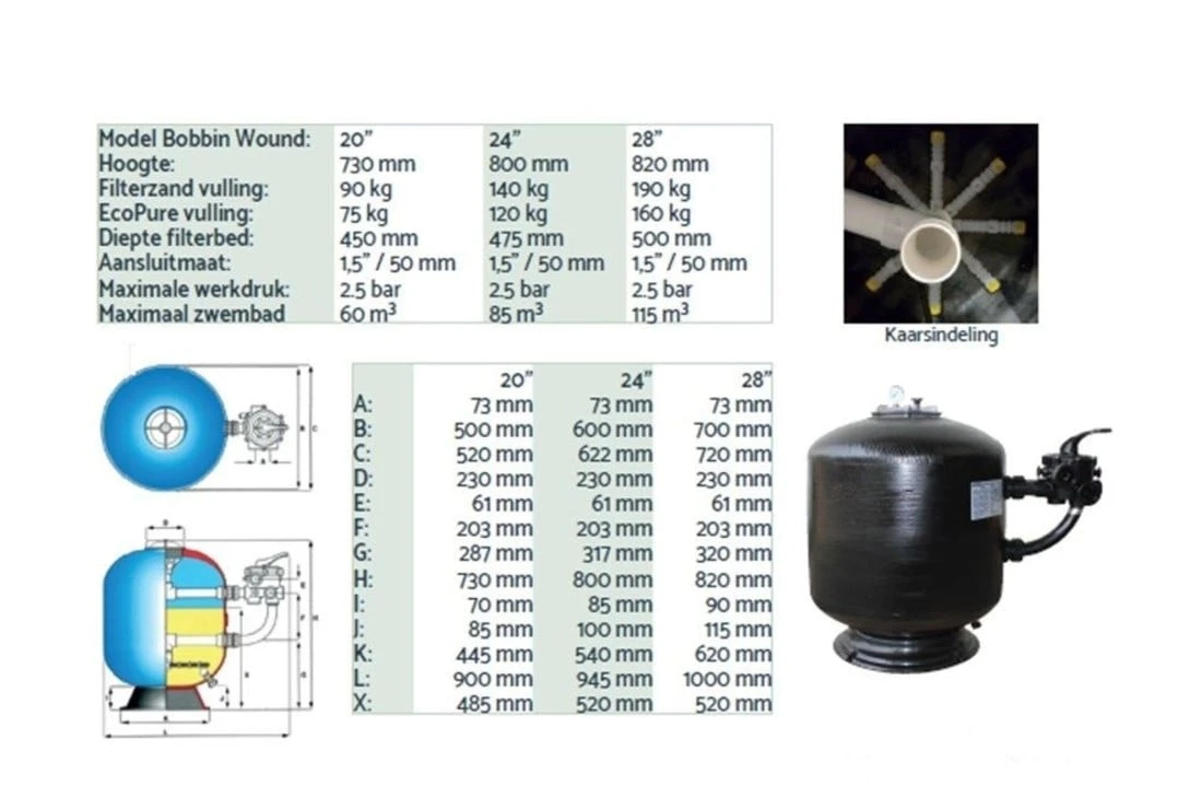 Waterco Waterco Blackline Sidemount 24 4 Waterco Waterco Blackline Sidemount 24 - Afbeelding 2