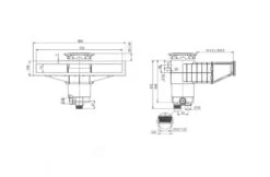 Weltico Weltico Skimmer A800 Hoogwaterlijn RVS Inox Foliebaden -Zodiac Zwembaden Winkel weltico weltico skimmer a800 hoogwaterlijn rvs ino 2