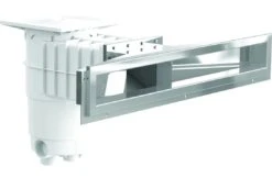 Weltico Weltico Skimmer A800 Hoogwaterlijn RVS Inox Foliebaden