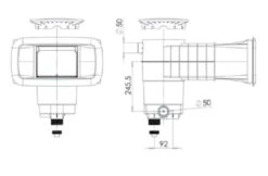 Weltico Weltico Skimmer Elégance Voor Liner Zwembaden -Zodiac Zwembaden Winkel weltico weltico skimmer elegance voor liner zwemba 2